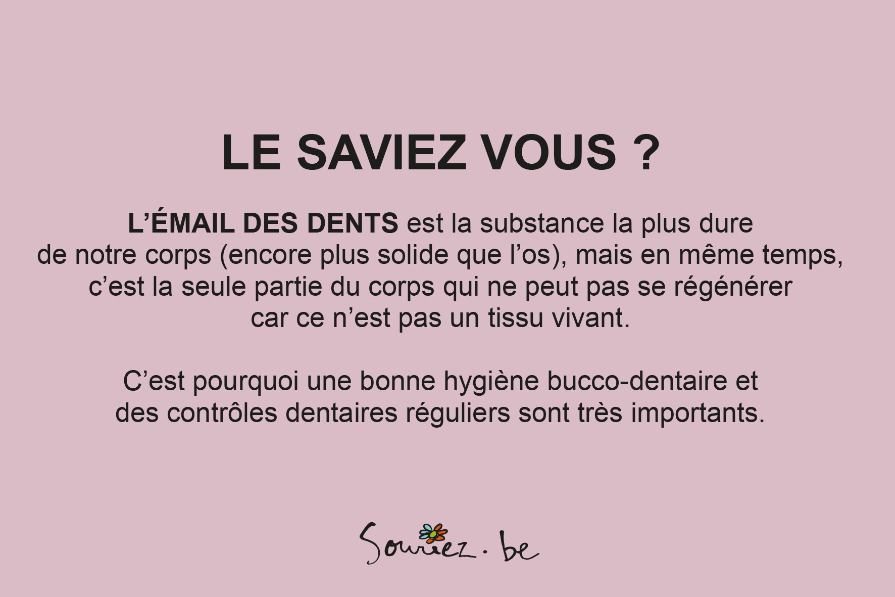 Le saviez-vous
